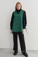 Yırtmaçlı Skuba Pantolon