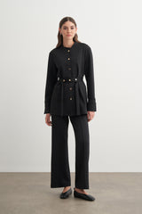 Nervür Detaylı Skuba Pantolon