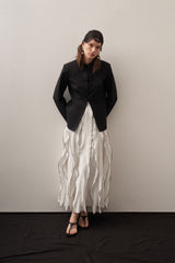 Kontrast Dikişli Etek