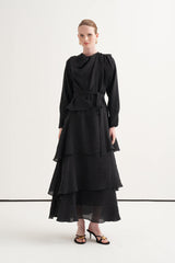 Asymmetrical Tiered Dress